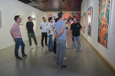 “首届新生力量青年艺术家学术月”艺术联展开幕